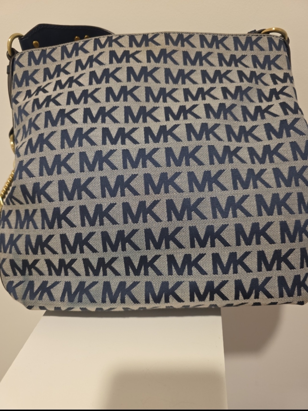 Michael Kors Navy Logo Bag